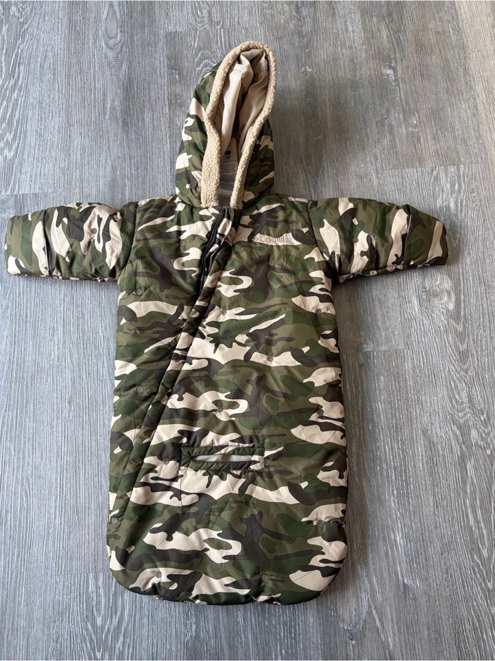 Columbia Baby Boy Camo Snow Outfit